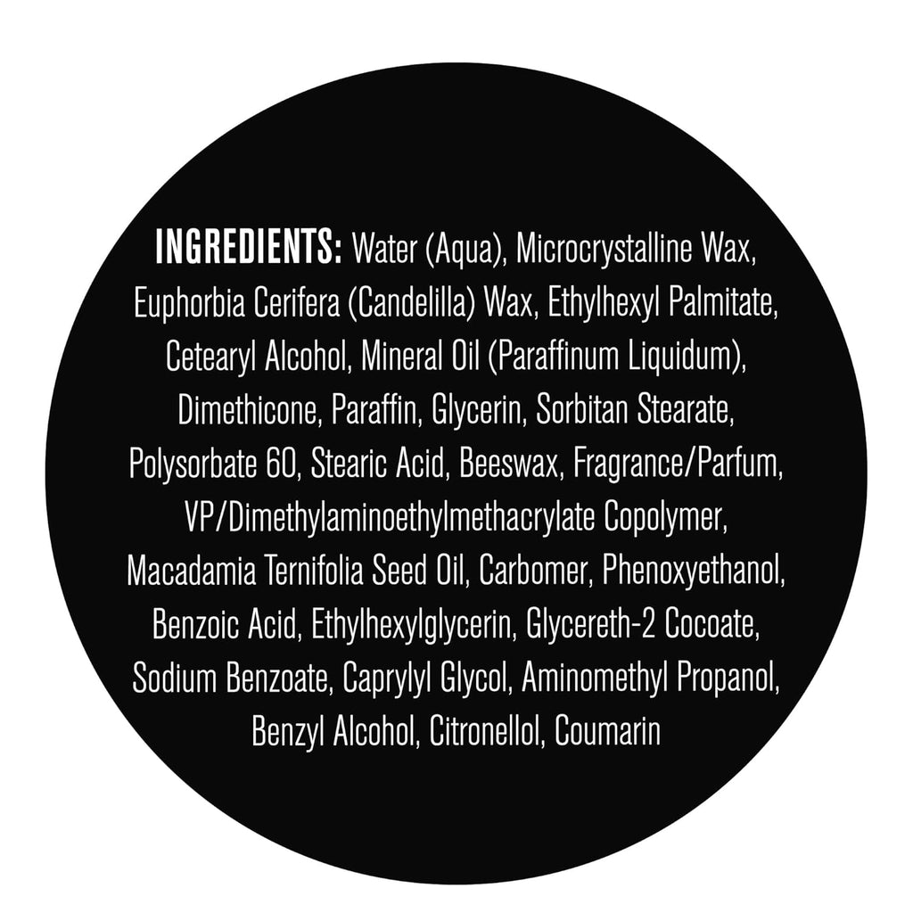 Cream Pomade for Men with Natural Finish and Light Hold