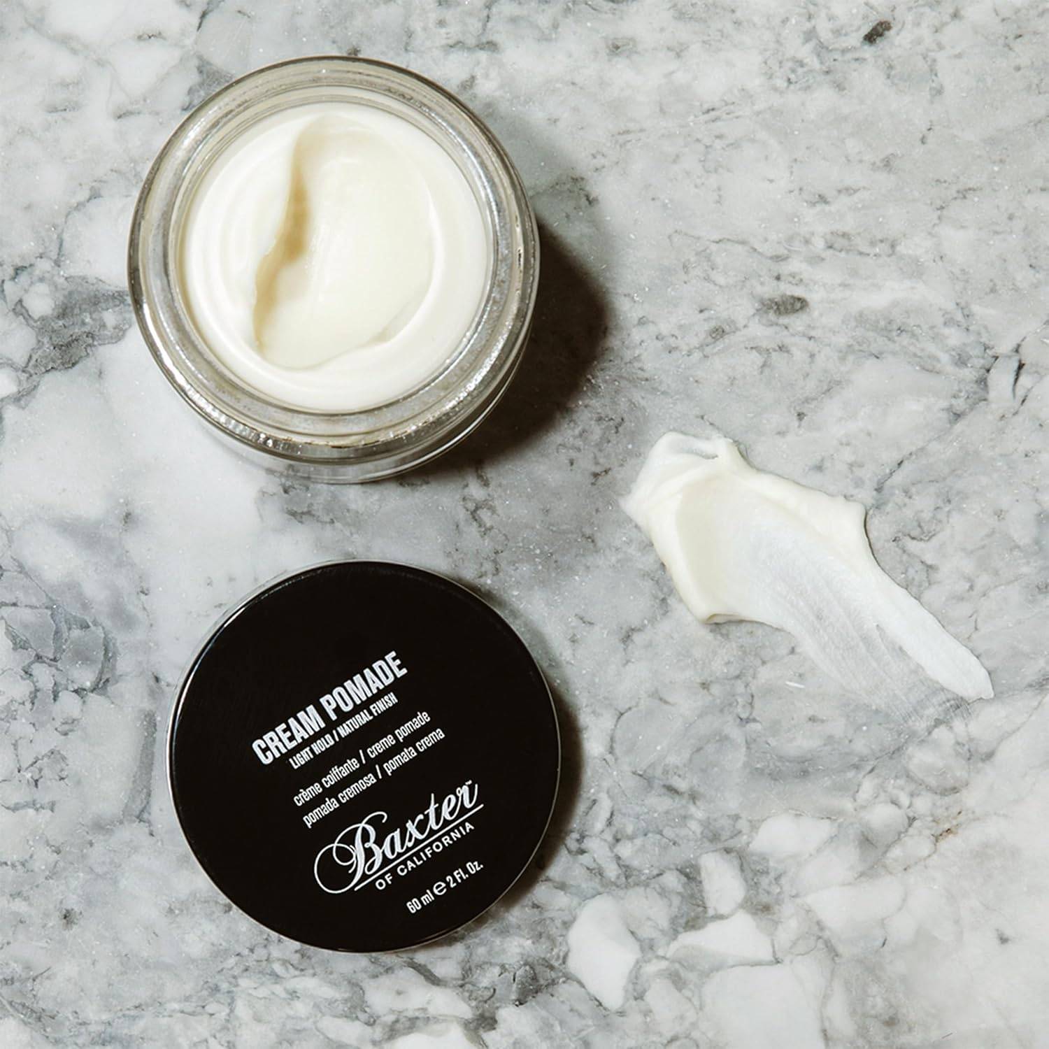 Cream Pomade for Men with Natural Finish and Light Hold