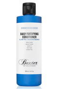 Baxter of California 8 oz Daily Fortifying Hair Conditioner in a deep royal blue and white bottle
