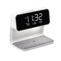 3-in-1 Minimalist Bedside Lamp, Wireless Charger & Alarm Clock
