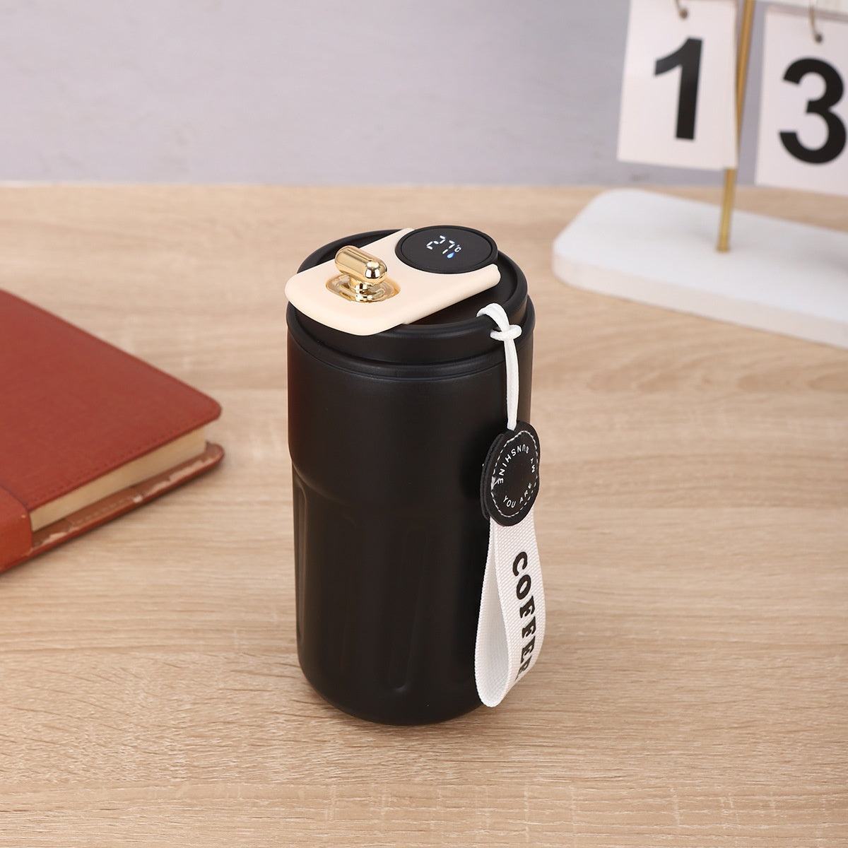 450ml Smart Digital Stainless Steel Thermal Insulated Coffee Mug