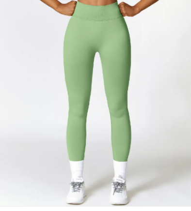 High Waist Hip Lift Brushed Yoga Pants Women's Fitness Pants