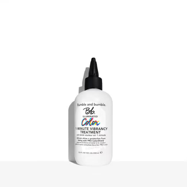 Container of Bumble and Bumble Illuminated Color 1 Min Vibrancy Hair Treatment 8.5 OZ