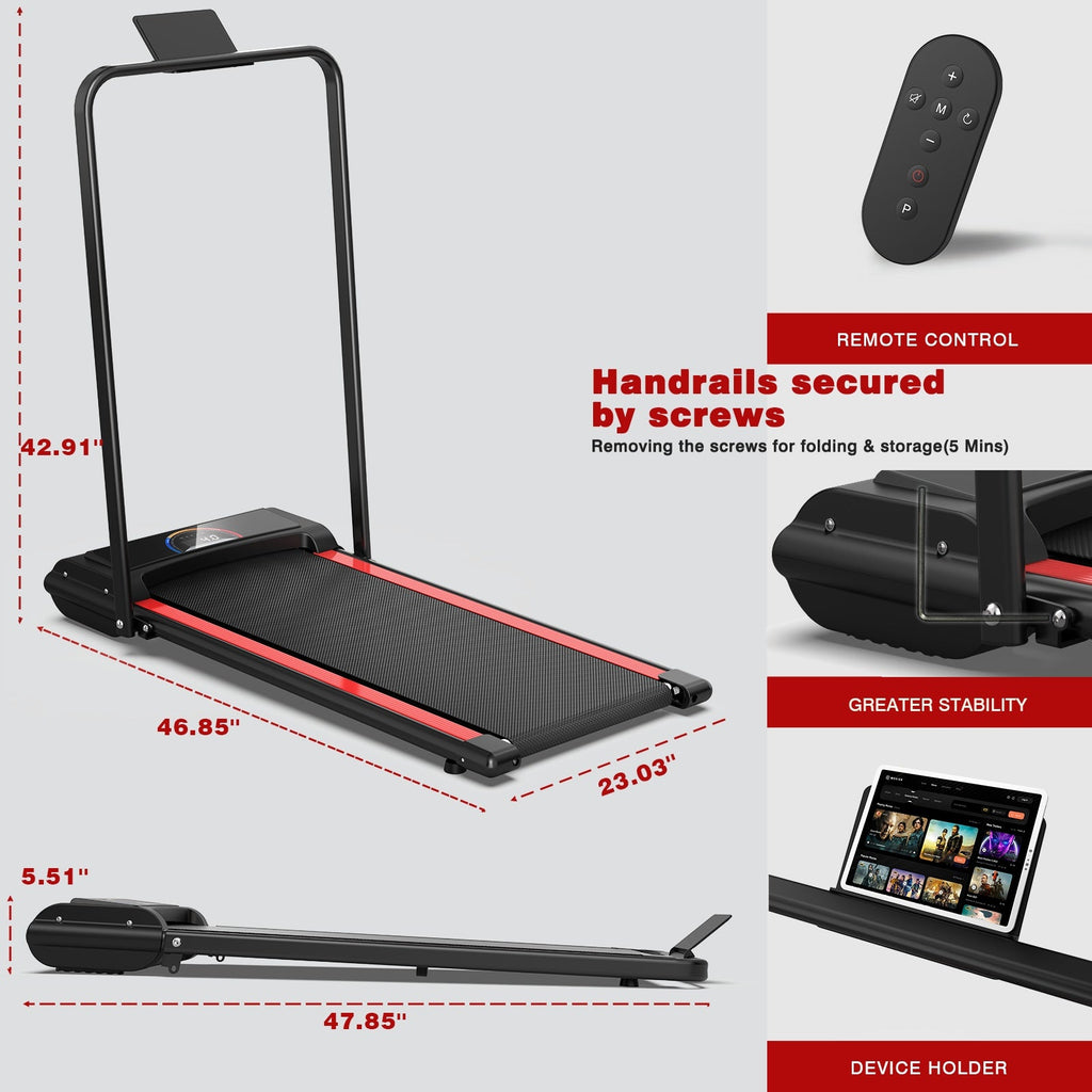 Folding Home Treadmill – Compact Walking & Running Machine