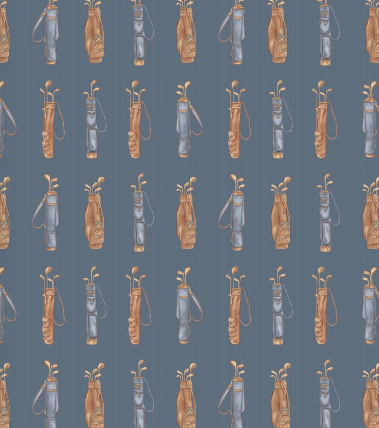 Woods Removable Wallpaper in Green and Brown