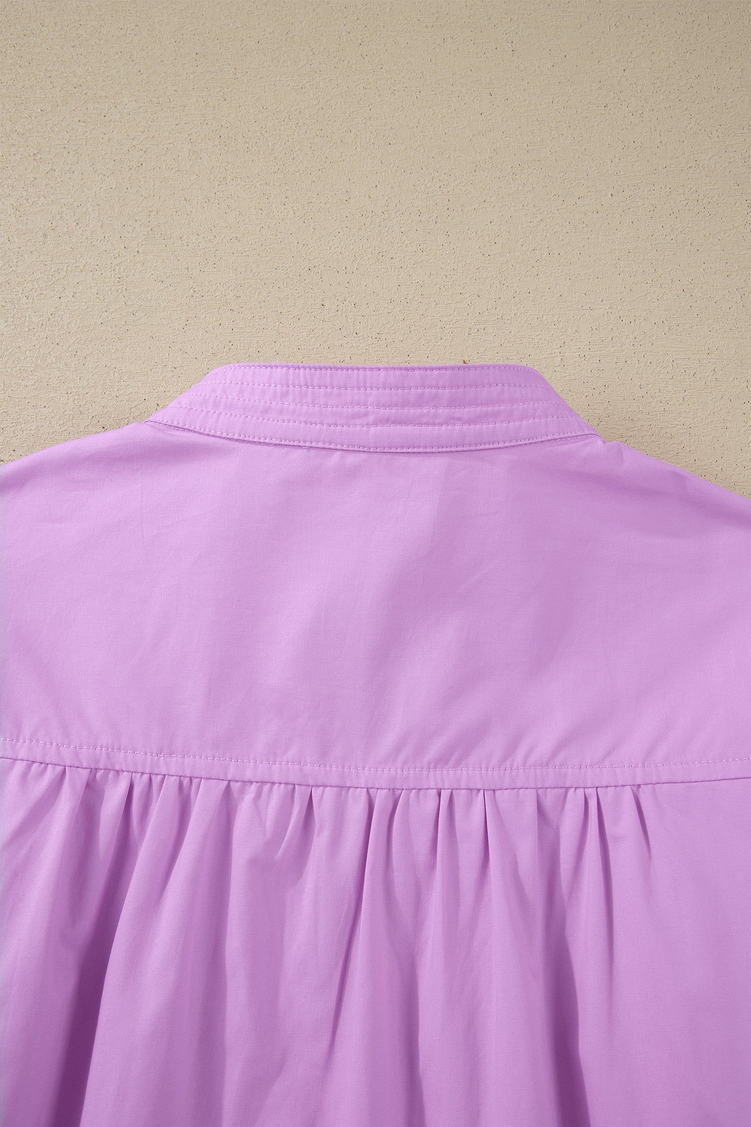 Reese Puffy Half Sleeve Blouse in Lavender