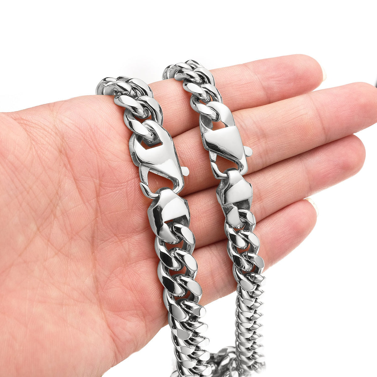 Stainless Steel Jewelry Encryption Design Mens Necklace
