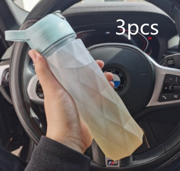 Large Capacity Spray Water Bottle for Sports Fitness and Travel