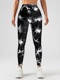 Tie-Dye Slimming Yoga Leggings Butt Lifting High-Stretch Pants