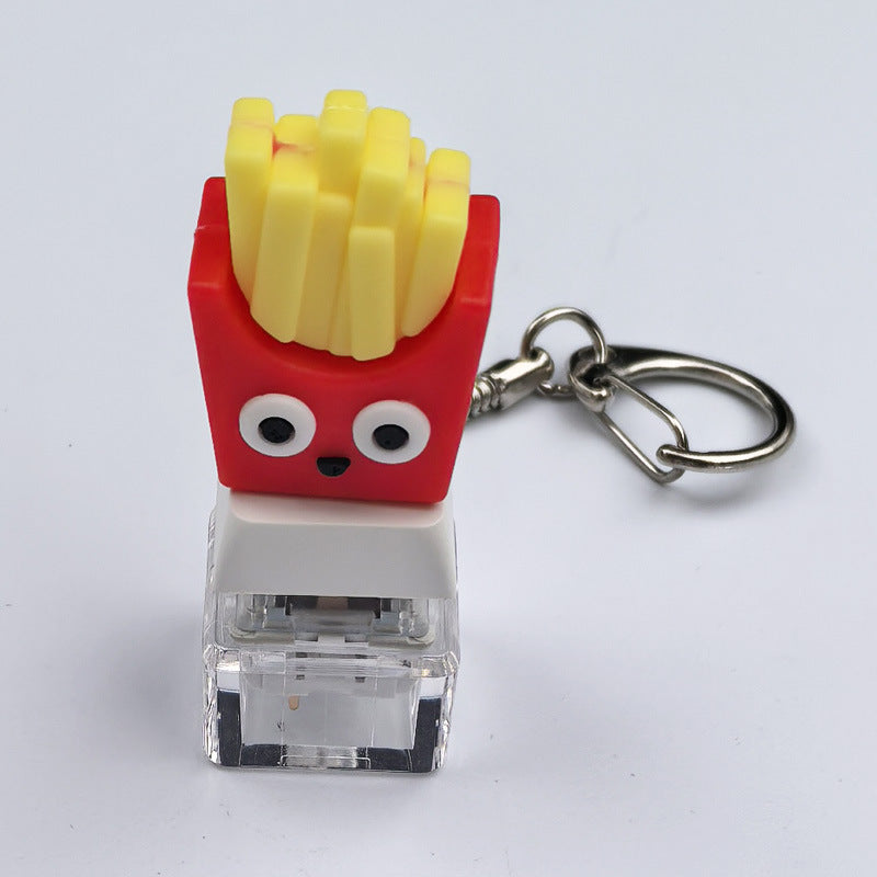 Creative Stress-relief Gadget Button-finger Toy For Boredom Stress Relief And Venting Also Serves As Keychain Or Pendant