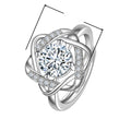 Women's Open-End Ring Couple Rings