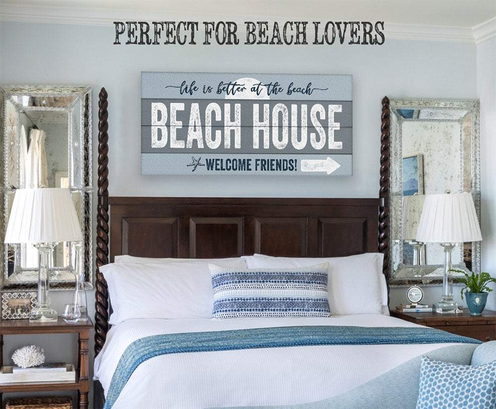 Beach House - Canvas