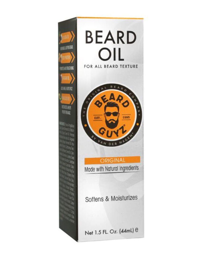 Beard Guyz Beard Oil 1.5 oz bottle for men's facial hair nourishment and grooming