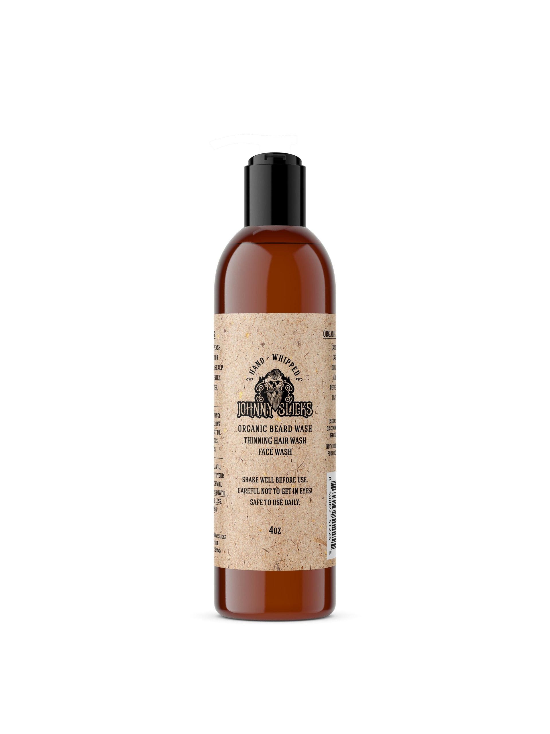 Organic Hand Whipped Beard and Face Wash Daily Cleanser - Image 2