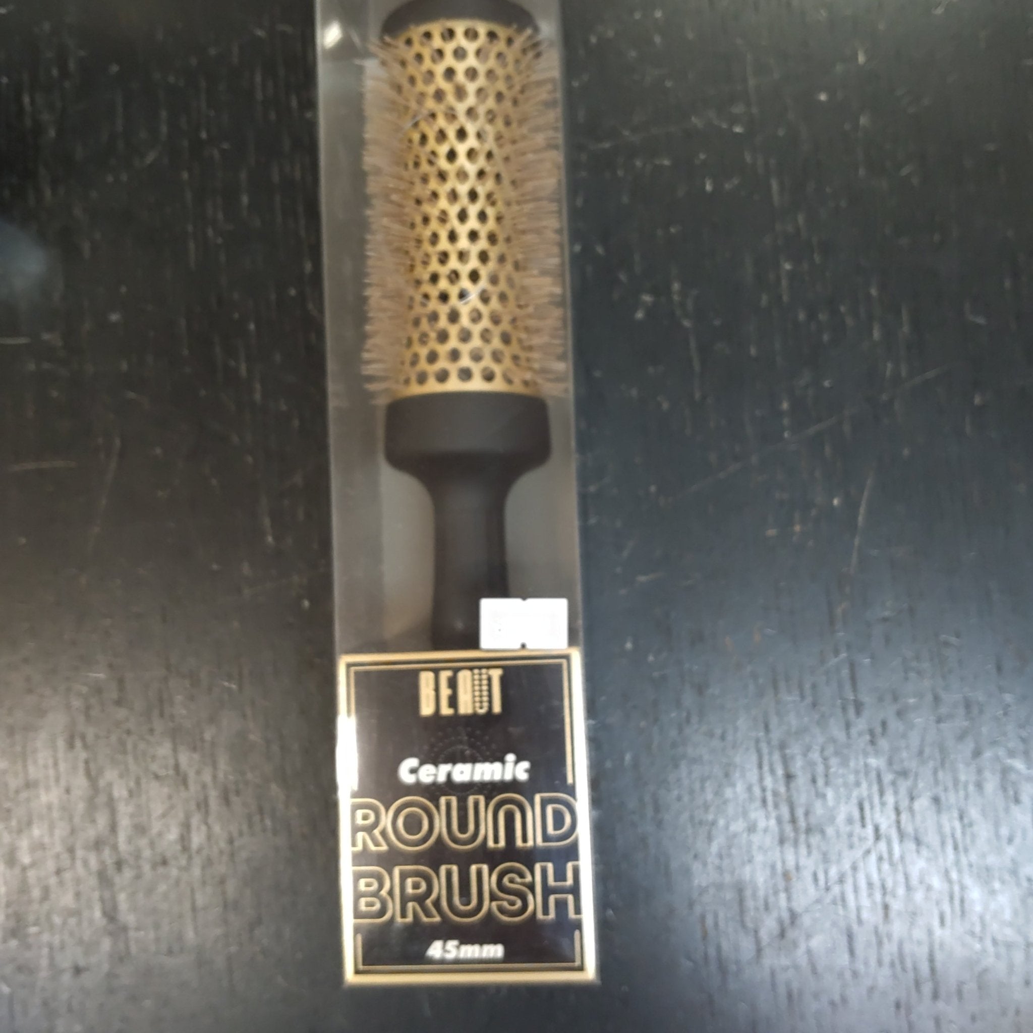 45mm Ceramic Round Brush for professional hair styling and volume