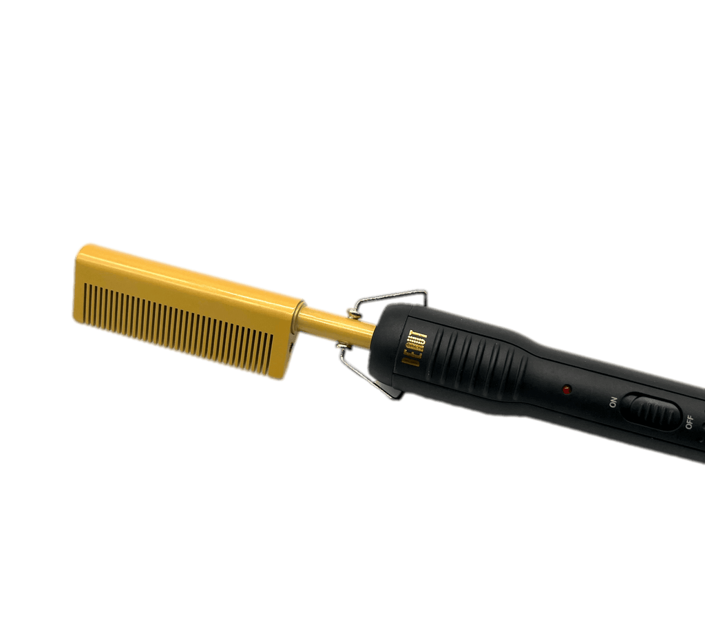 Professional Ionic Titanium Straightening Styler Comb - 430°F Max