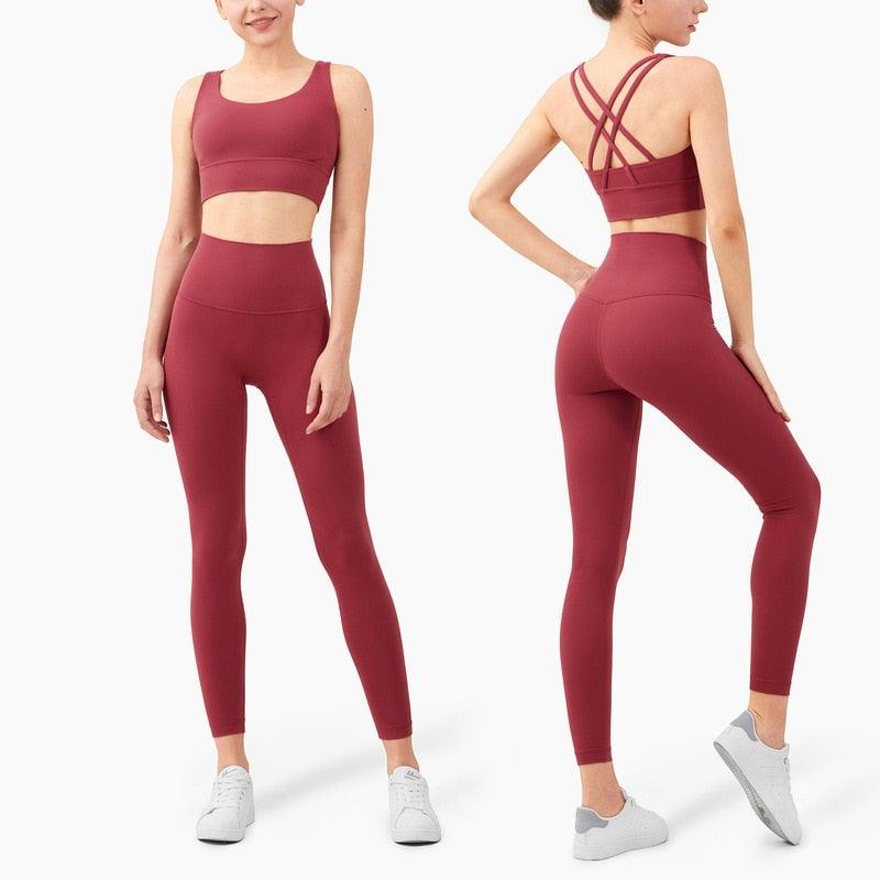 Women’s Full-Length High-Waist Seamless Running Leggings