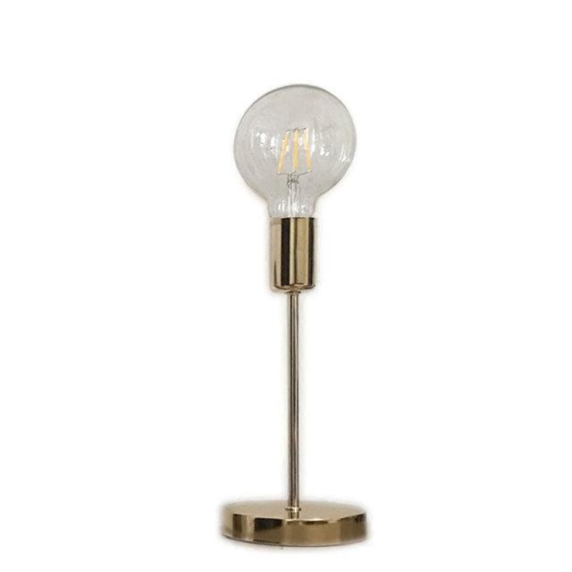 Golden Modern Minimalist E27 Bedside LED Table Lamp
