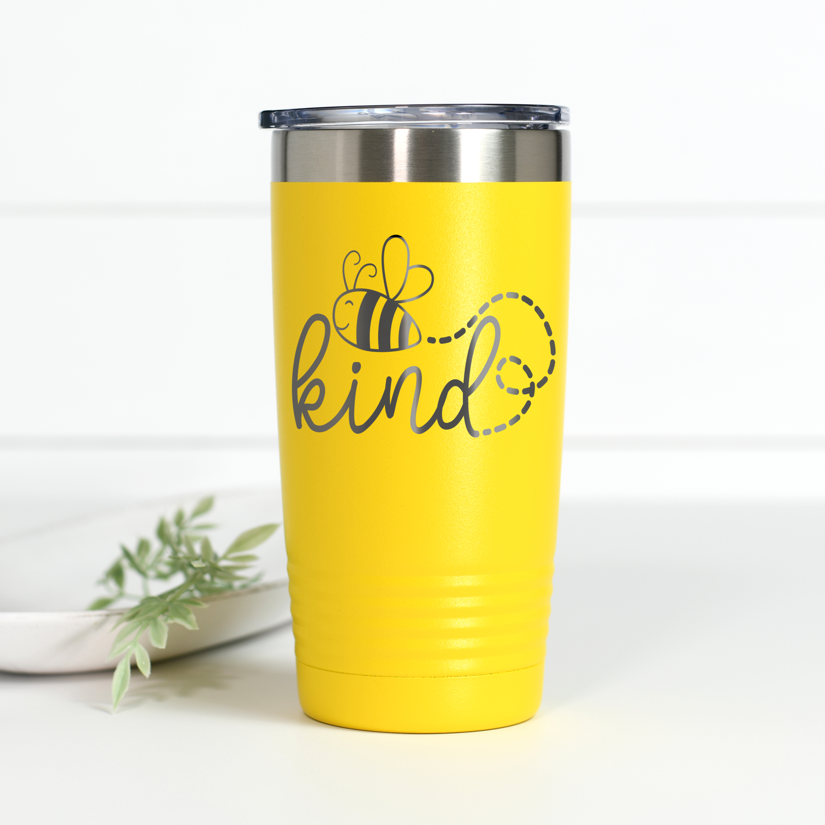 Bee Kind 20 oz Engraved Tumbler