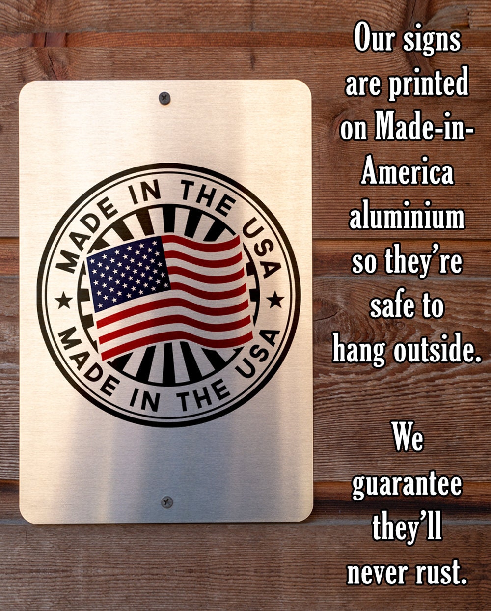 Beer Always Tastes Better in the Garage - Metal Sign