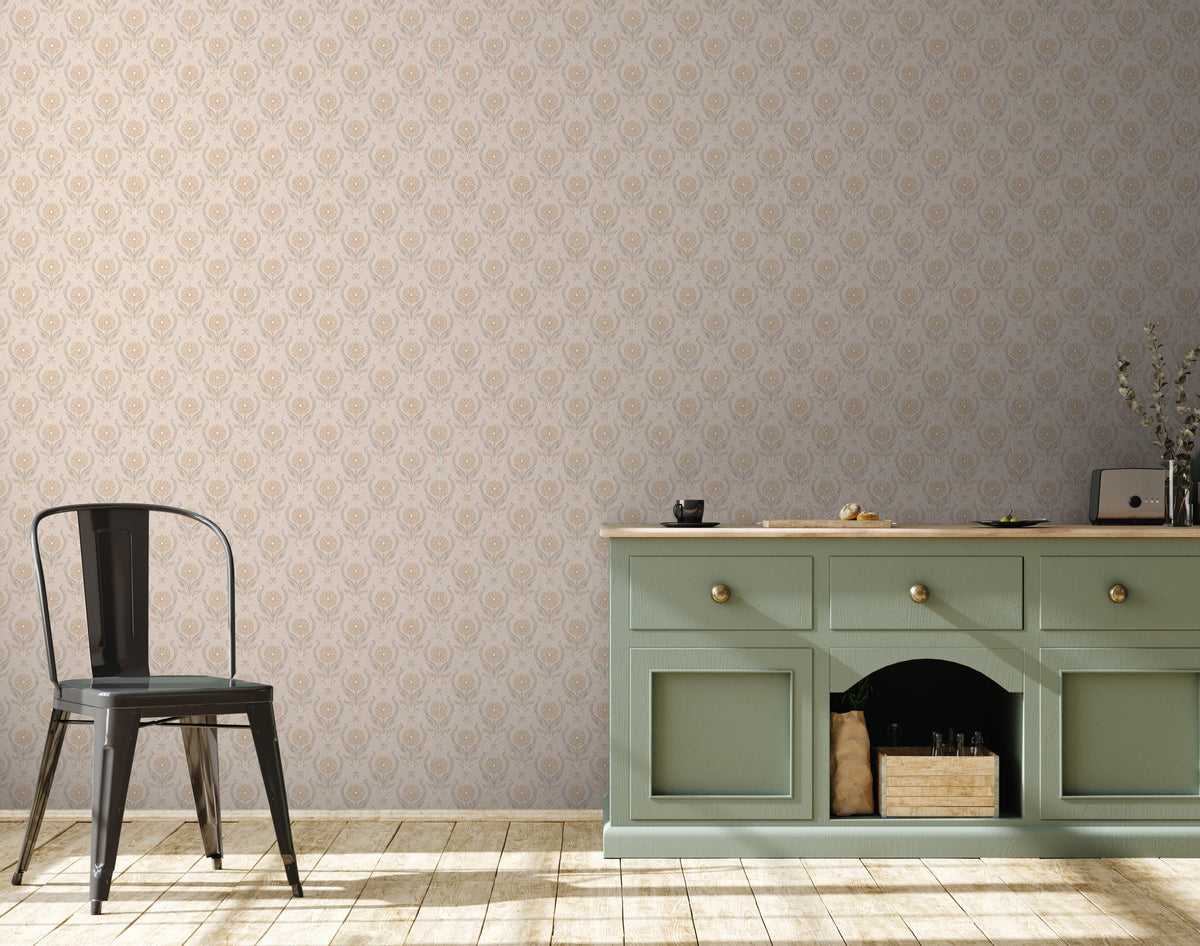 Dahlia Wallpaper by Caroline Rausch Design