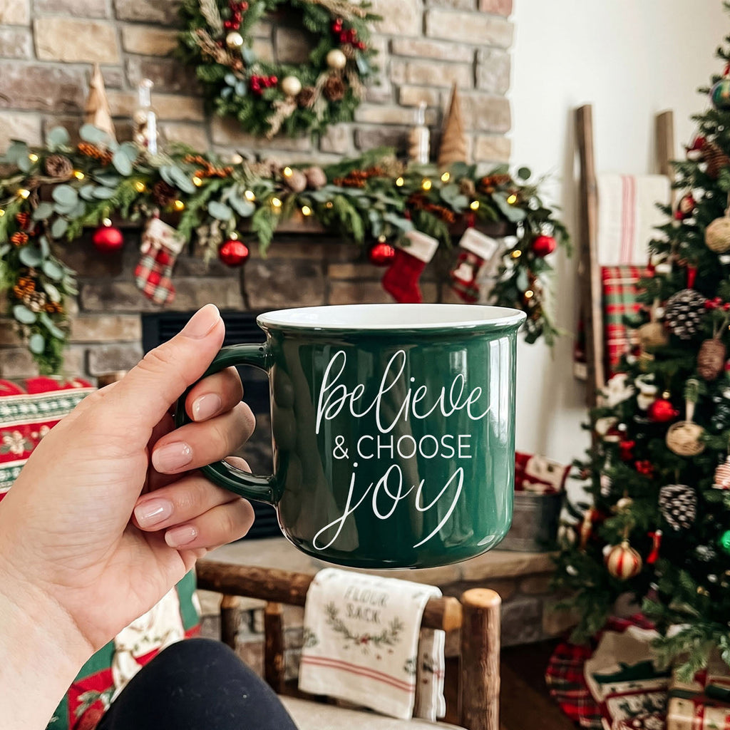 Believe & Joy Mug