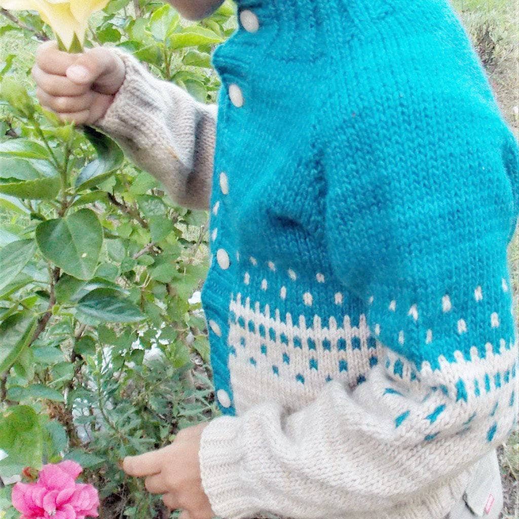 Benja's Jacket Child's Knit Sweater Pattern