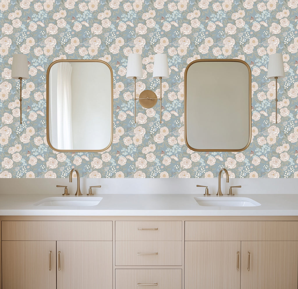 Bertie Wallpaper by Katie Lyn Designs