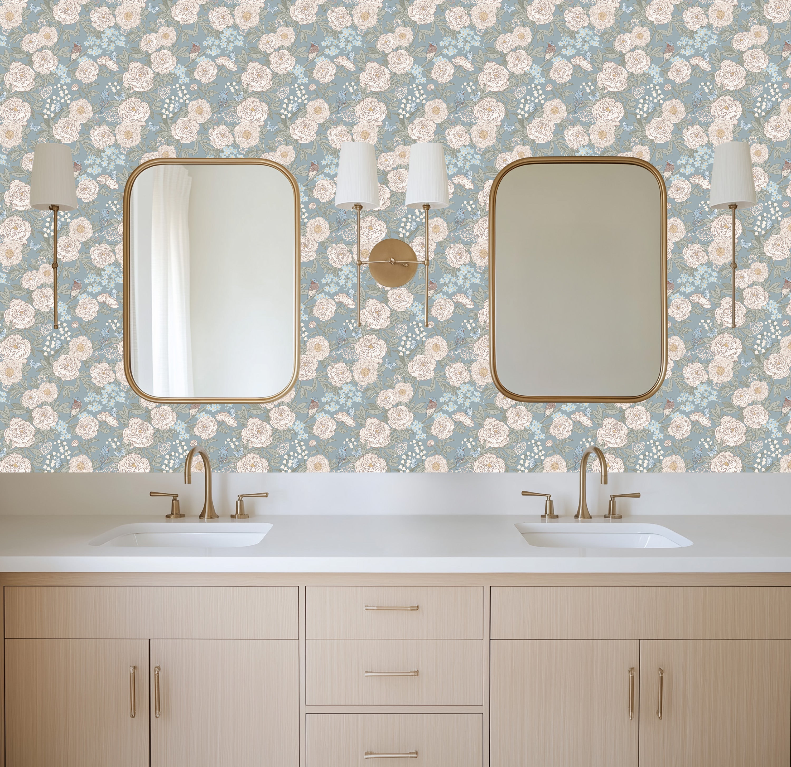 Bertie Wallpaper by Katie Lyn Designs