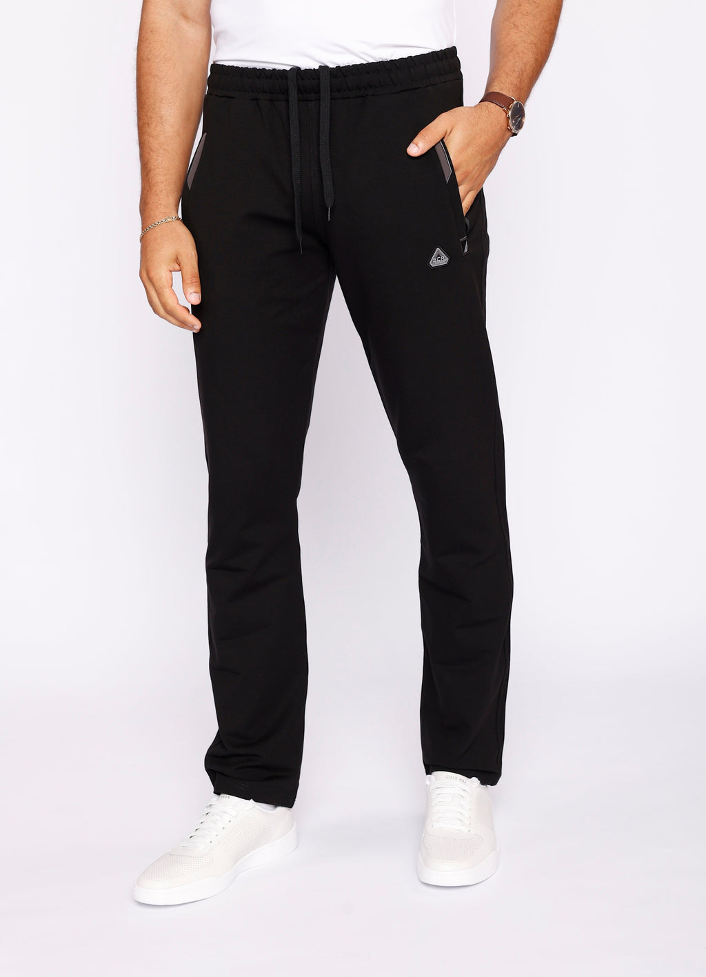Men's Athletic Straight Fit Sweatpants in Grey