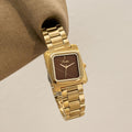 Square Steel-band Waterproof Quartz Watch