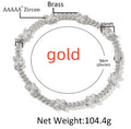 High-End Cuban Link Chain Necklace & Bracelet in Gold and Silver