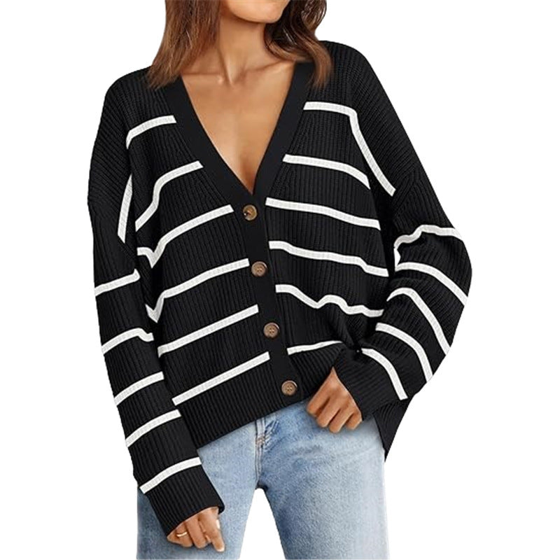 Women's Lightweight Button-Front Cardigan Sweater