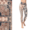 Cottage Patchwork Flowers Full Length Adult with Pockets