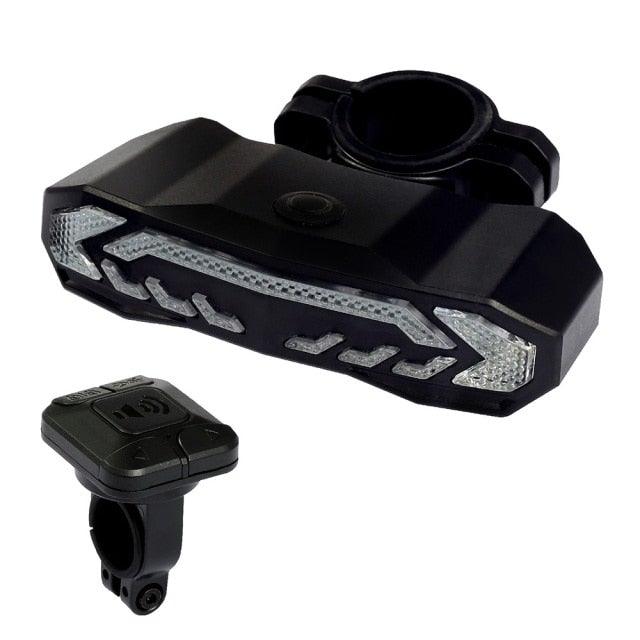 Anti-Theft Bike Alarm Taillight with Remote & Turn Signals