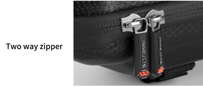 Adjustable Waterproof Bike Phone Bag - Touch Screen Top Tube