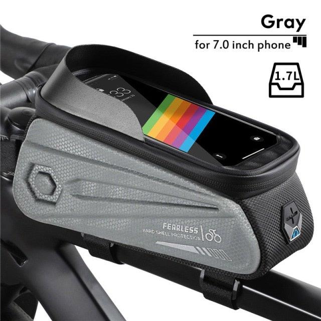 Adjustable Waterproof Bike Phone Bag - Touch Screen Top Tube