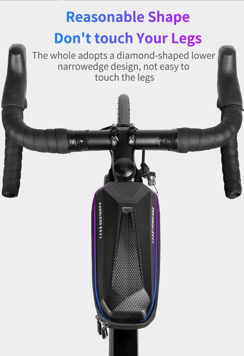 Adjustable Waterproof Bike Phone Bag - Touch Screen Top Tube
