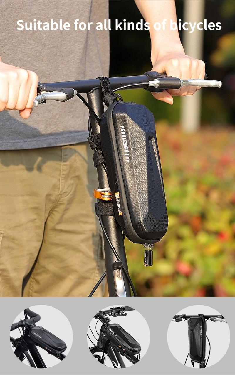 Adjustable Waterproof Bike Phone Bag - Touch Screen Top Tube