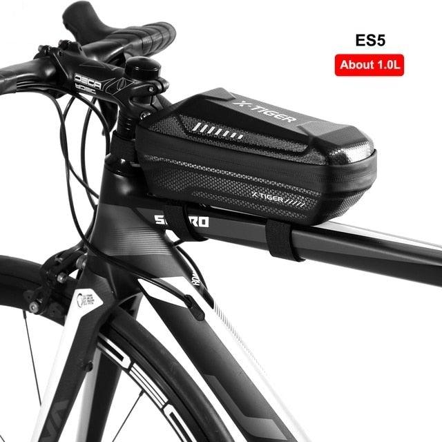 1.2L Waterproof Bike Seat Post Bag - Under-Seat Storage Pouch