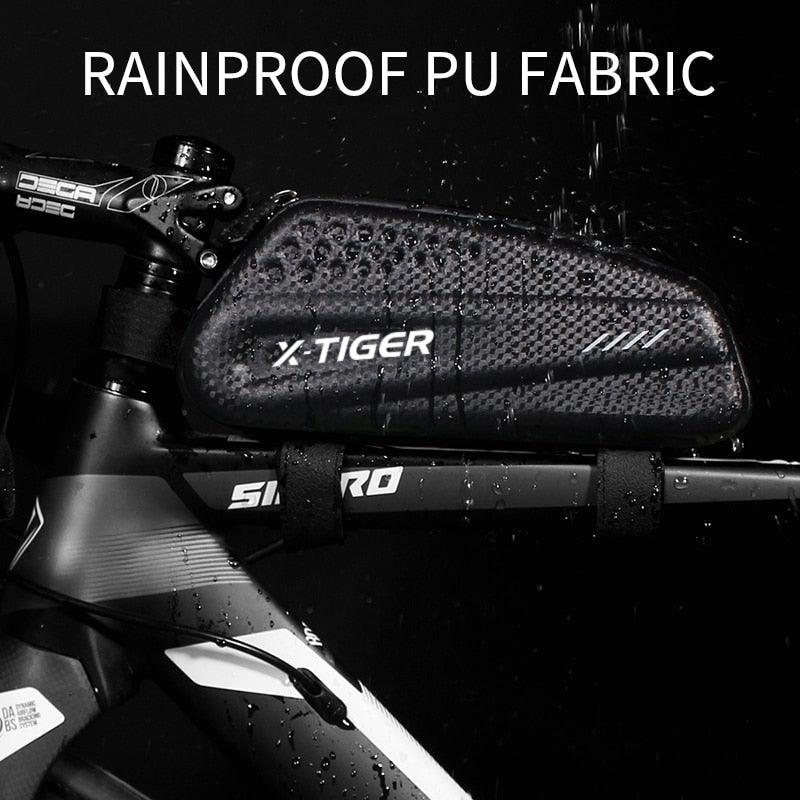 1.2L Waterproof Bike Seat Post Bag - Under-Seat Storage Pouch