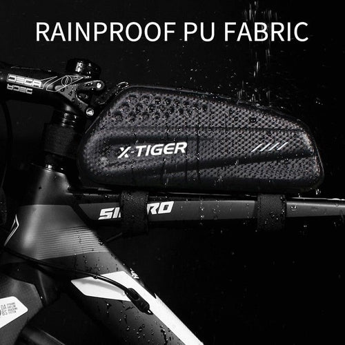 1.2L Waterproof Bike Seat Post Bag - Under-Seat Storage Pouch