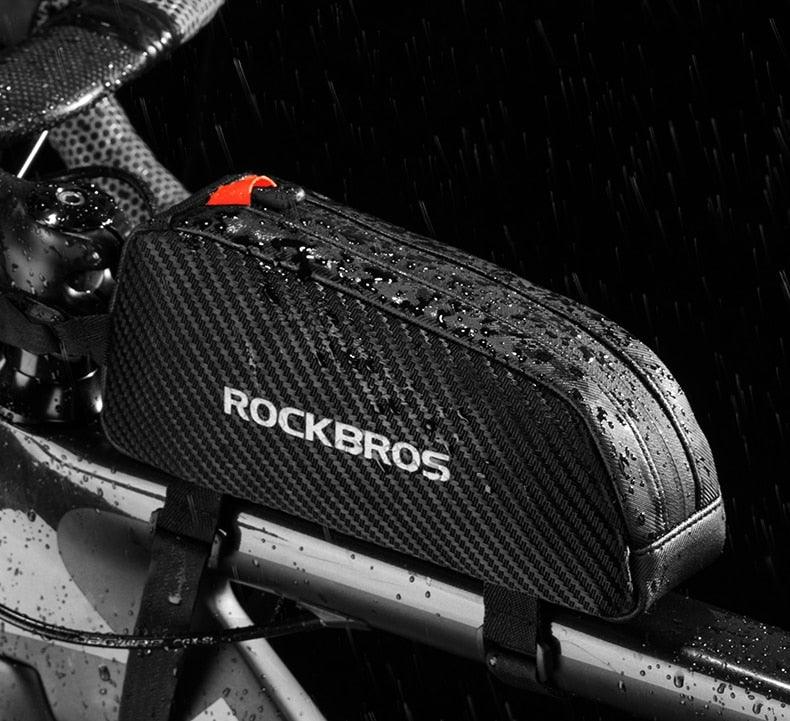 Reflective Ultralight Bike Top Tube Bag - 1.1L Capacity