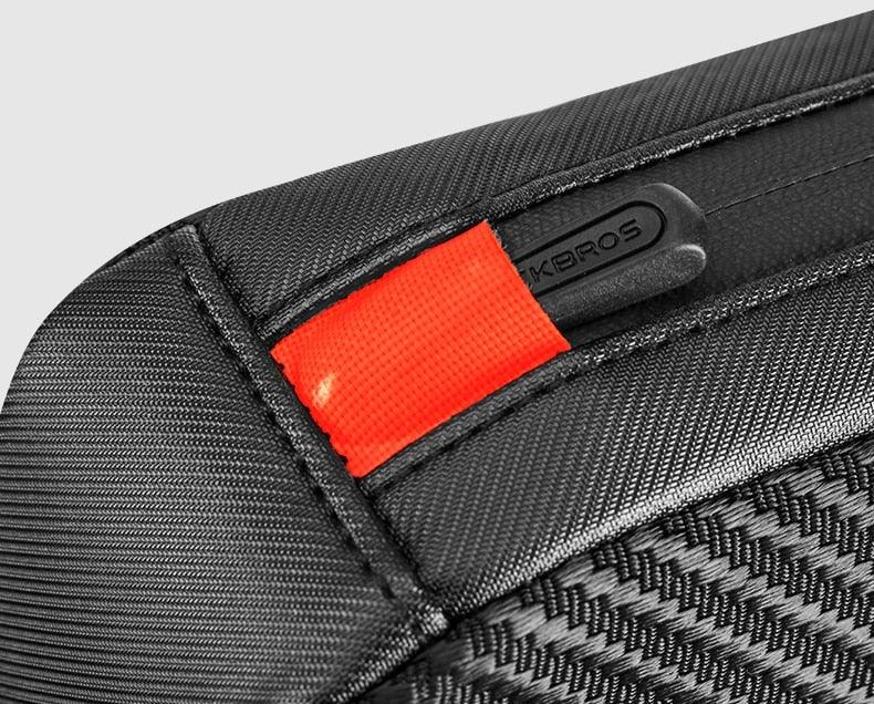 Reflective Ultralight Bike Top Tube Bag - 1.1L Capacity