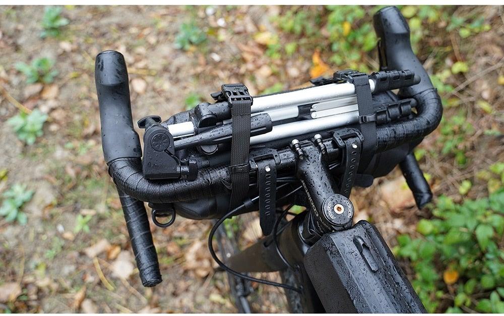 Waterproof Bike Handlebar Bag - Large Capacity 2-Piece Set