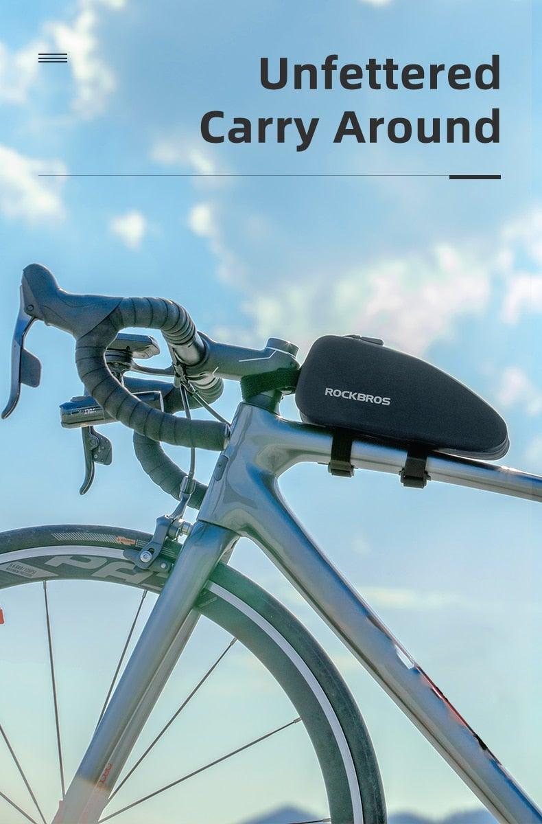Waterproof Cycling Top Tube Frame Bag for Road and Mountain Bikes