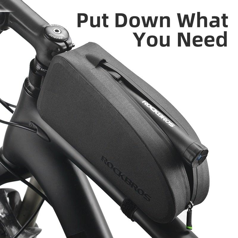 Waterproof Cycling Top Tube Frame Bag for Road and Mountain Bikes