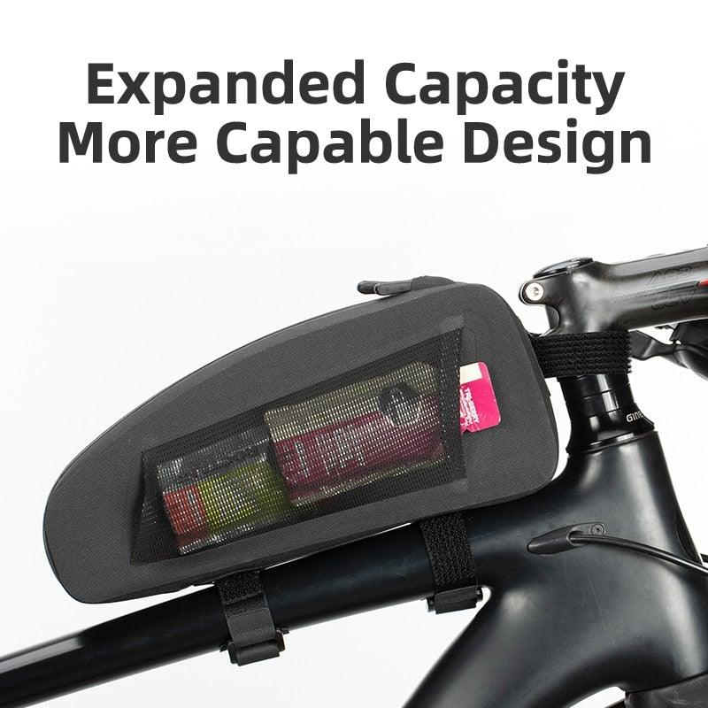 Waterproof Cycling Top Tube Frame Bag for Road and Mountain Bikes