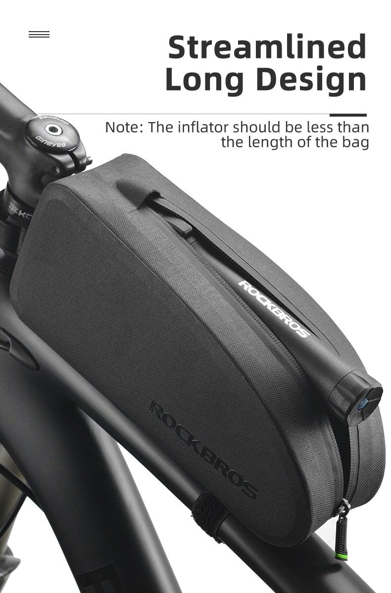 Waterproof Cycling Top Tube Frame Bag for Road and Mountain Bikes