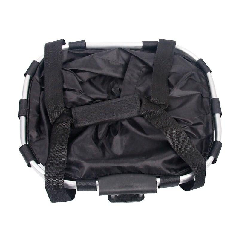 Detachable Front Handlebar Bicycle Basket and Pet Carrier